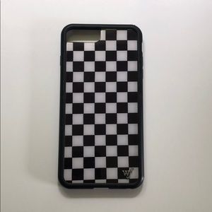Wildflower Checkered IPhone Case - 6+, 7+ and 8+